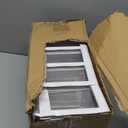 Desk Organizer with 4 Drawer Storage, Desktop Drawers Organizer for Office/School Supplies, Plastic Stationary Makeup Organizer, Desk Storage Box Organizer for Office, School, Bathroom