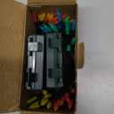 Battery Operated Christmas Lights 2 Pack 18 Feet 50 LED Clear Mini String Lights with 8 Modes Waterproof Tree Lights for Xmas Outdoor Indoor Holiday Party Garden Decor, Multicolor