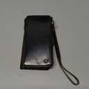 Defencase Compatible with iPhone SE 2020 2022 Case Wallet with RFID Blocking Card Holder for Women Men, Soft PU Leather Magnetic Snap Flip Zipper Strap Wallet Phone Case Fit for iPhone SE/7/8, Coffee