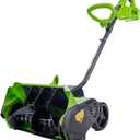 Earthwise SN74016 40-Volt Cordless Electric Snow Shovel, Brushless Motor, 16-Inch width, 300lbs/Minute (Battery and Charger Included)