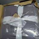 UGG Leonora Comforter Set with 1 Pillow Sham Lightweight Down Alternative Blanket Reversible All Season Washable and Hypoallergenic Bedding Set for College Dorm, Twin/Twin XL, Purple Shadow