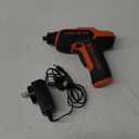 BLACK+DECKER 4V MAX Electric Screwdriver, Cordless, 180 RPM, 8 Bits