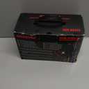 Heavy Duty Bungee Cords with Hooks 129 PCS, 18", 20", 32", 40" Outdoor Rubber Elastic Rope, 4 Canopy Tarps Clips, Small Bungees Rope with Ball, 100 Zip Ties, Mini Cords Carabiner Hook, Storage Bag