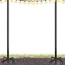Amazon.com: Eazielife 10FT String Light Poles for Outdoor, Heavy Duty Metal Lighting Stand Pole for Garden Lawn Backyard Patio Holiday Wedding Party Decorations 2 Pack : Tools & Home Improvement
