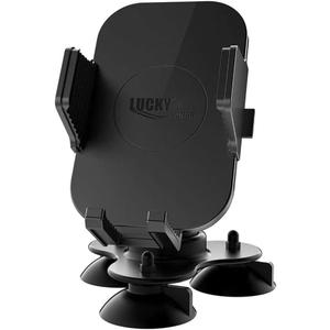 LUCKYLAKER Strong Suction Phone Mount Base Universal Marine Electronic Mount Ball Kayak Fish Finder Holder Car Fishing for Truck Boat Canoe