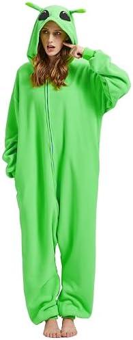 NAMHTOM Adult Astronaut Onesie Costume Pajamas Cartoon Onesie Halloween Sleepwear Zipper Jumpsuit S