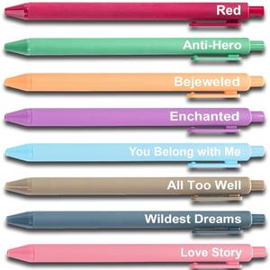 Taylor Gifts Merch, Cute Taylor Gel Pens, Office Supplies for Music Fans, Taylor Birthday Party Favors for Women, Nurse, Teacher