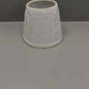 Renovators Supply Manufacturing White Lamp Shades for Table Lamps 4 in. Tall Pleated Lamp Shade for Table Lamp Shade Replacement