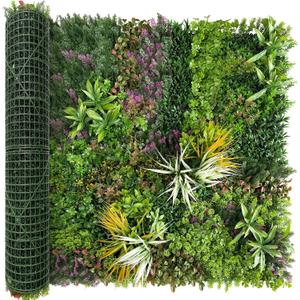 48x120 in (40 Sqft) Artificial Boxwood Grass Wall Hedge Roll