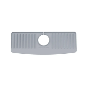 WeatherTech FaucetMat - Protect Your Kitchen & Bathroom Countertops - Light Grey/Pebble