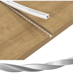 BTF-LIGHTING 16.4FT Silicone LED Channel System Flexible Tube with Milky White Cover for ≤10mm LED Strips, DIY Neon Rope Light Channel Diffuser for Indoor Outdoor Ambient Decor (No Strip Included)