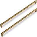 Antique Brass zinc Alloy Solid Cabinet pulls,6 Pack Vintage Brass 12-3/5 Inch 320mm Hole Center Cabinet Handles for Drawer, Cupboard, Wardrobe, Dresser