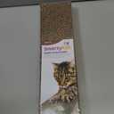 SmartyKat Super Scratcher Corrugated Cat Scratcher and Scratch Pad for Cats, Catnip Infused with Catnip, Scratchers for Indoor Cats and Kittens, Cardboard Scratching Post