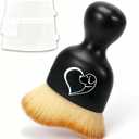 11 x Love Heart Dog Car Detailing Brush Soft Bristle Cars Interior Cleaning Brush,Automotive Dust Brushes Dog Car Accessories,for Vehicle Interior Care Religious Gifts for Pet Love Women Men