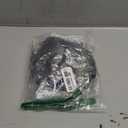 Avidlove Lingerie Set for Women Sexy Strappy 5 Piece Lingerie Garter with Underwire Push Up Bra and Chain (Black)