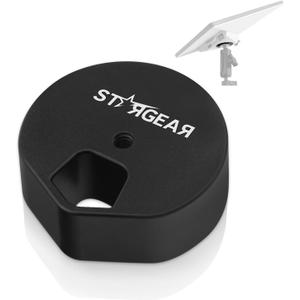 Starlink Mini Tripod Adapter Mount with 1/4"-20 Nut, Not Compatible with New Version 2025, Starlink Mini Accessories Aluminum Conversion Adapter Compatible with Starlink Mini Old Version Pipe Mount