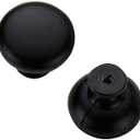 Aluminium Alloy Black Cabinet Hardware 29mm Round Drawer knobs 5pcs/Set 9008…