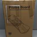 Pilates Board - Mini Pilates Reformer, Portable Pilates Reformer Board for Home Workout, Foldable Multifunctional Pilates Slider Board with with App Counter Included