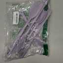 ChefAide 5 Pieces Silicone Spatula Set, Food Grade Rubber Spatula, Upgrade Strong Handle with Ergonomic Grip, Heat Resistant Up to 600F for Nonstick Cookware, Cooking (Light Purple)