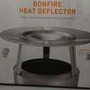 Solo Stove Bonfire Heat Deflector - Enhance Warmth and Comfort for Your Fire Pit - Durable 304 Stainless Steel - Maximizes Heat Radius - Long-Lasting Camping Essentials, 7 lbs