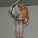 HollyHOME Stick Horse Plush Handcrafted Hobby Horse on a Stick with Wood Wheels Real Pony Neighing and Galloping Sounds for Kids Toddlers Dark Brown 36 Inches(AA Batteries Required)