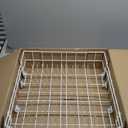 Upgrade 808602302 Lower Dishrack Fit For Kenmore For Frigidaire 808602302 Lower Dishrack Assembly with 154174501 Wheels Replace 154432602 154432601 154319706 dishwasher bottom basket 1 Year Service