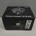 Thermalrlght Peerless Assassin 120 Black CPU Air Cooler, 6 Heat Pipes,Dual 120mm TL-C12B PWM Fan, Aluminium Heatsink Cover, AGHP 4.0 Technology, for AMD AM4 AM5/Intel LGA 1700/115X/1851/1200/2066/2011