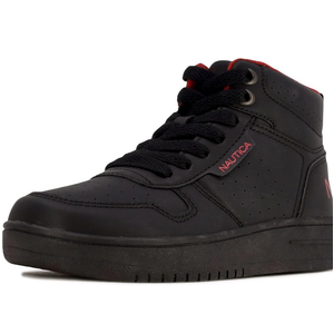 Nautica Kids Sneaker: Lace-Up Fashion Shoe with Boot-Like High Top Design for Boys and Girls (Big Kid/Little Kid Sizes) - Horizon, 5