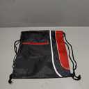 14x17 STRING BACKPACK BLK/RED, Pack 105