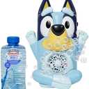 BLUEY NO Spill Musical Bubble Machine | Bubble Toy for Baby, Toddlers and Kids | Amazon Toys Exclusive with 16 oz of Extra Bubble Solution (Bubble Solution Bottle Colors Will Vary)