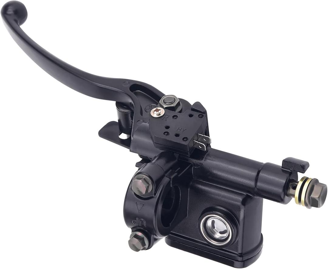XuLong 7/8" 22mm Right Brake Master Cylinder for 50cc 110cc 125cc 150cc 200cc 250cc Scooter Moped Chinese ATV Dirt Pit Bike Quad Taotao Coolster Kazuma Sunl Baja Kymco Kid
