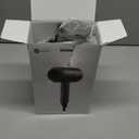 slopehill Professional Ionic Hair Dryer, Powerful 1800W Fast Drying Low Noise Blow Dryer with 2 Concentrator Nozzle 1 Diffuser Attachments for Home Salon Travel (Grey)