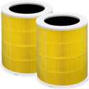 2 Pack AP401 AP402 AP403 Upgraded H14 HEPA Air Purifier Pet Replacement Filters Compatible with Dayette AP401 AP402 and JOWSET AP402 AP403 Air Purifier for Large Room up to 3000Ft