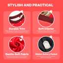 JOYIN Ugly Christmas Sweater Women Men Couples, LED Light Up Ugly Christmas Sweater Kids 2025 Reindeer(Red (Red, XL)