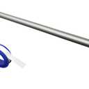 Voolan Shower Arm with Flange and Teflon Tape, Extension Shower Head Arm for Bathroom Fixed Shower Head, Solid Stainless Steel, Wall Mounted (20 Inch,Brushed Nickel)