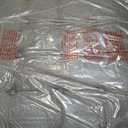 24KF Middle Century Upholstered Tufted Coffee Table with Linen Padded Seat, Large Square Ottoman with Black Metal Frame Dark Gray