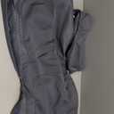 Car Front Seat Covers Gray Canvas 2PCS