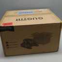 Under Desk Elliptical Machine, Electric Elliptical Leg Exerciser for Seniors Fully Assembled, Quiet & Portable Electric Seated Pedal Exerciser with Remote Control & 12 Adjustable Speeds (Small)