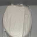 Bemis 7300SLEC Slow Close Toilet Seat, Easy Clean Hinges and Durable Plastic Seat, Made in USA, Elongated, Bone