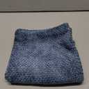 a moment Blue Chenille Throw Pillow Covers 16x16 Inch Pack of 2 Modern Decorative Throw Pillow Covers Farmhouse Cross Covers Home Decor for Sofa Bedroom Living Room