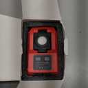 220W Power Inverter Compatible with Milwaukee 18V Battery, DC 18V to AC 110V Battery Inverter, Power Station Generator with 1 AC Outlet, 2 USB Ports & 1 TypeC Fast Charging, 400LM LED Work Light