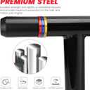1997-2008 Engine Guard Crash Bar Compatible with Harley-Davidson Touring FLHTC FLHTCU FLHR FLTR FLHT FLHP Street Glide Road Glide Road King Electra Ultra Limited, Black