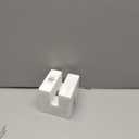 Creative Co-Op Contemporary Marble Cookbook Stand, White