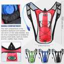 Chunful Hydration Backpack with 2L Water Bladder, Lightweight Hydration Pack Outdoor Water Backpack for Men Women Running Cycling Biking Climbing(Neutral Style,8 Pack)