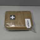 Carlebben EMT Pouch MOLLE Ifak Pouch Tactical MOLLE Medical First Aid Kit Utility Pouch (With Medical Supplies Tan)