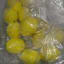 UMPE Set of 12 Realistic Yellow Artificial Lemons - Durable Fake Fruit Decor for Bowls,Fake Lemons, Centerpieces & Crafts (Approx. 3" H x 2" W)