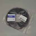 Black Rubber Weather Stripping Door Seal Strip, D Shape Door Weather Seal Strip, Self-Adhesive Soundproofing Frame Insulation Tape for Doors Frame/Window Seal,Blocks Cold Drafts Noise (23 feet)