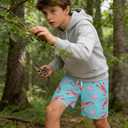 BFUSTYLE Boys Swim Trunks Kid Swim Short with Compression Liner Little Boys Bathing Suit