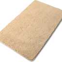 Yeaban Bathroom Runner Rug 30 x 50 Inch  Thick Chenille Long Bath Mat | Absorbent and Washable Extra Large Bath Rug Non-Slip, Soft Runner Rug for Bathroom, Shower, Sink - (Ivory Cream)