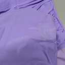 Aqua Eve Women Plus Size Two Piece Swimsuit High Waisted Bikini Set Tummy Control Bathing Suit (Lavender)